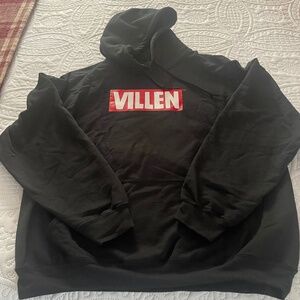 Unisex XL Black Hoodie
